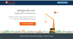 Desktop Screenshot of bellagiocafe.com
